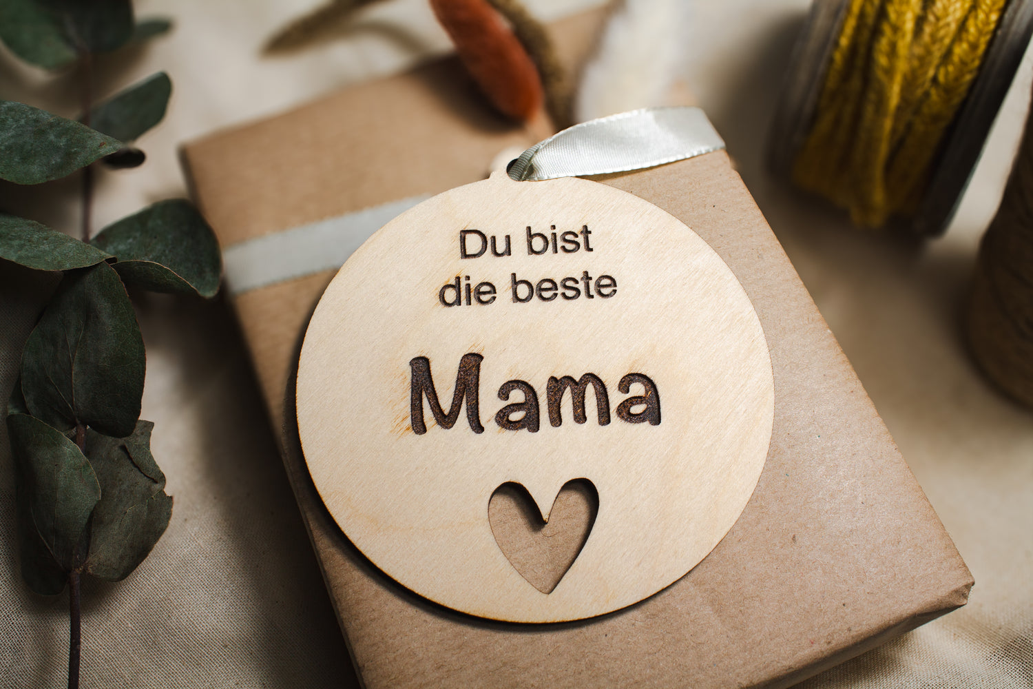 Anhänger | Holzschild &quot;Beste Mama&quot;